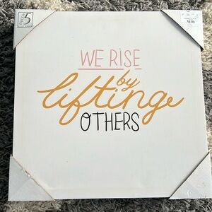 Inspirational Wall Art - Pink, Gold, and Black